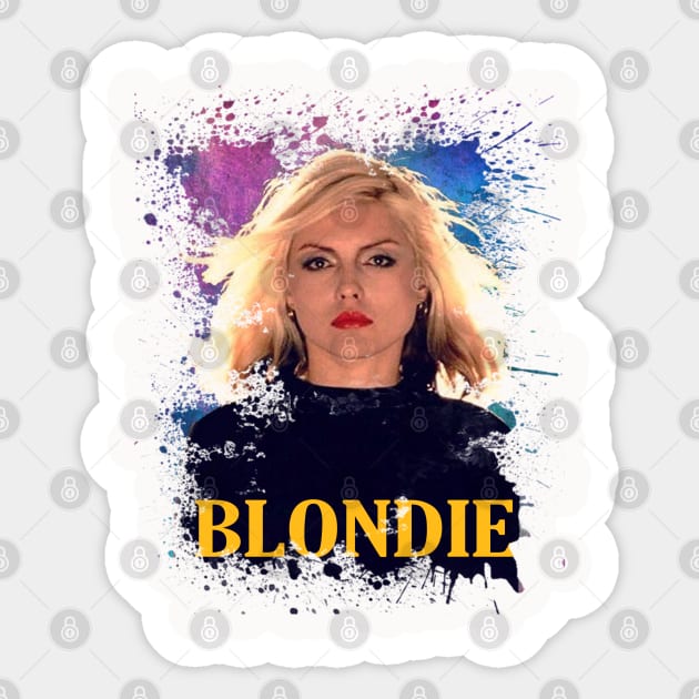 Blondie paint splash Sticker by Matildae